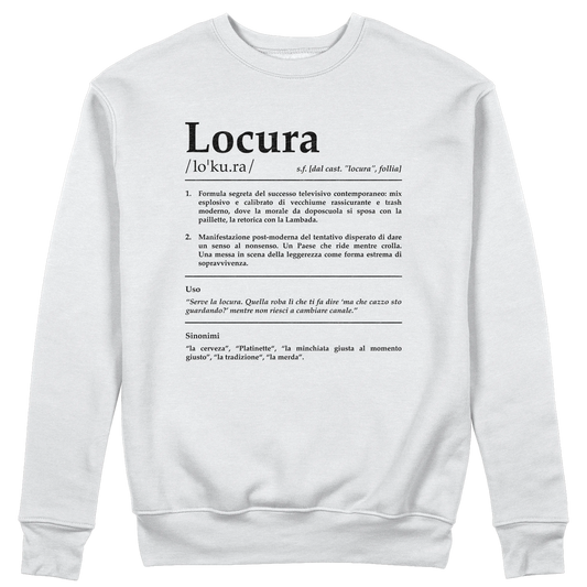 CUC GIROCOLLO LOCURA Definizione - Unisex - SERIE TV Divertente - #chooseurcolor