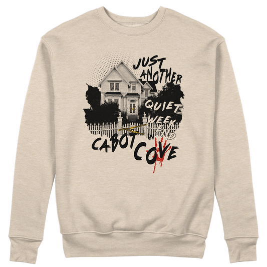 CUC GIROCOLLO Just Another Quiet Weekend in Cabot Cove -  Unisex - PERSONAGGI FAMOSI - Jessica Fletcher - La signora in giallo -  #chooseurcolor