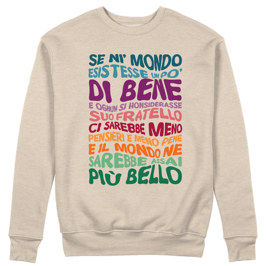 CUC GIROCOLLO Poesia Patchani -  Unisex - PERSONAGGI FAMOSI - Meme - Mostro di Firenze -  #chooseurcolor