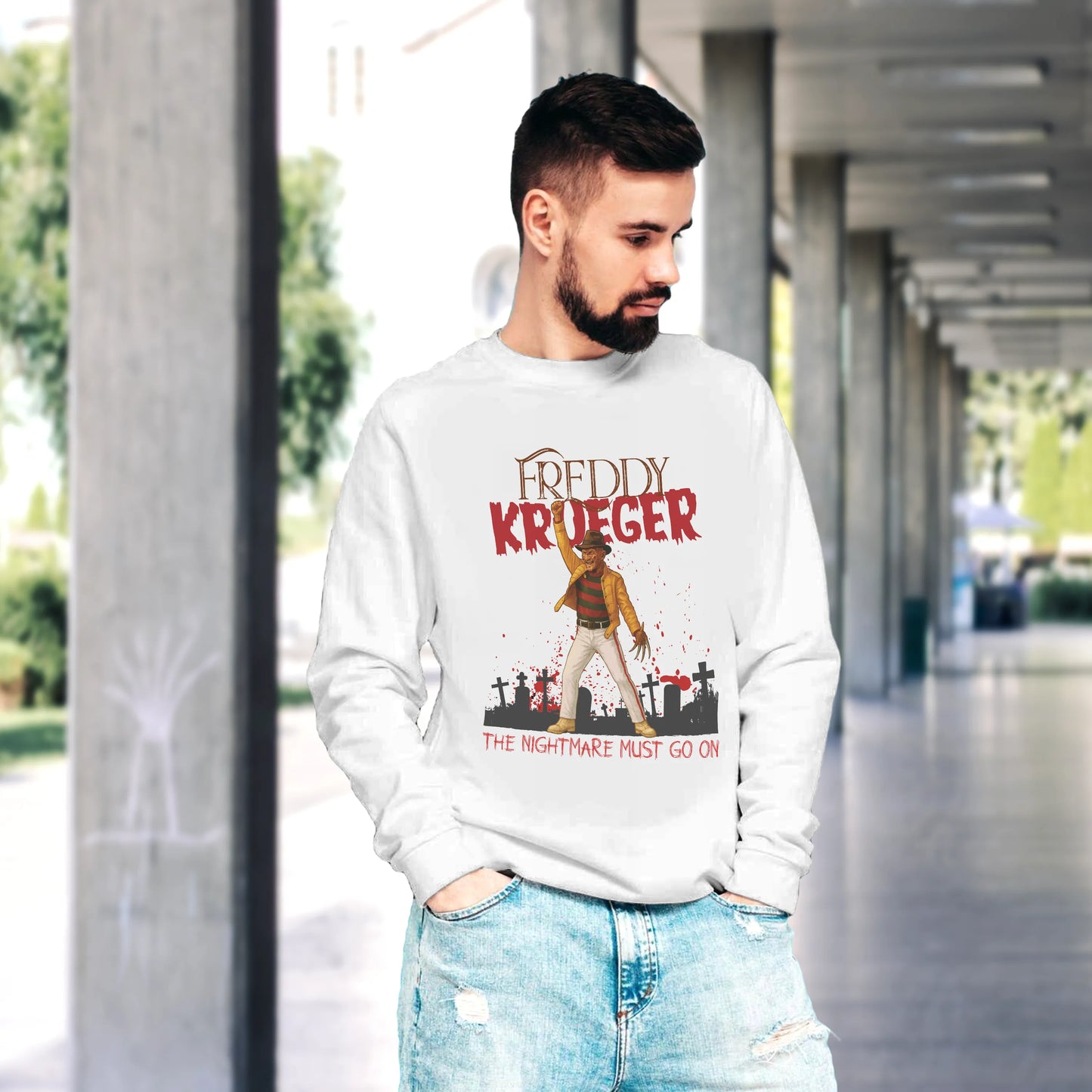 CUC GIROCOLLO Freddy Krueger Mercury - Unisex - FILM MUSICA - QUEEN - #chooseurcolor