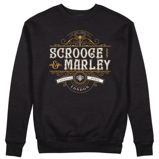 CUC GIROCOLLO Scrooge & Marley Counting House - Unisex - NATALE - PERSONAGGI FAMOSI - Charles Dickens - Canto di Natale - #chooseurcolor