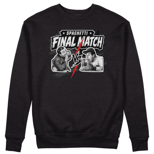 CUC GIROCOLLO SPAGHETTI THE FINAL MATCH - Unisex - FILM - PERSONAGGI FAMOSI - Divertente - Italian Style - #chooseurcolor