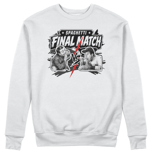CUC GIROCOLLO SPAGHETTI THE FINAL MATCH - Unisex - FILM - PERSONAGGI FAMOSI - Divertente - Italian Style - #chooseurcolor
