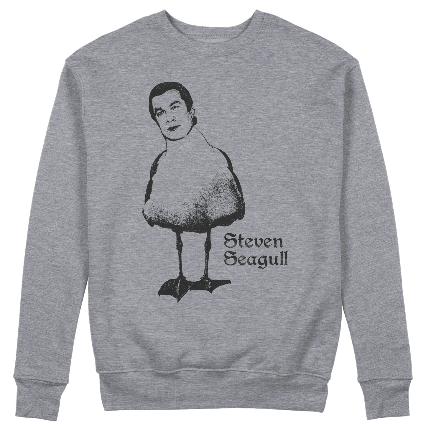 CUC GIROCOLLO STEVEN SEAGULL - Unisex - PERSONAGGI FAMOSI - Divertente - FILM - CINEMA - SEAGAL - #chooseurcolor