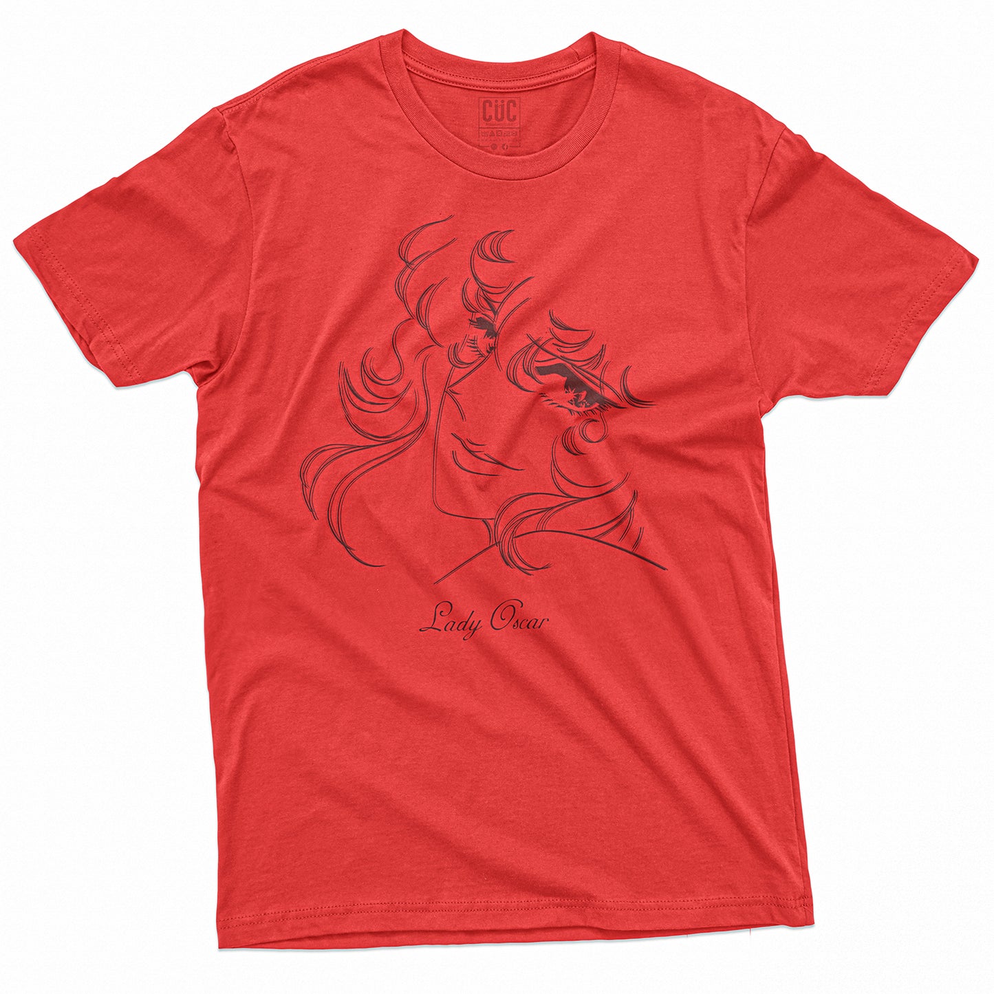 CUC T-Shirt LADY OSCAR - Essential - Cartoni 80 #chooseurcolor