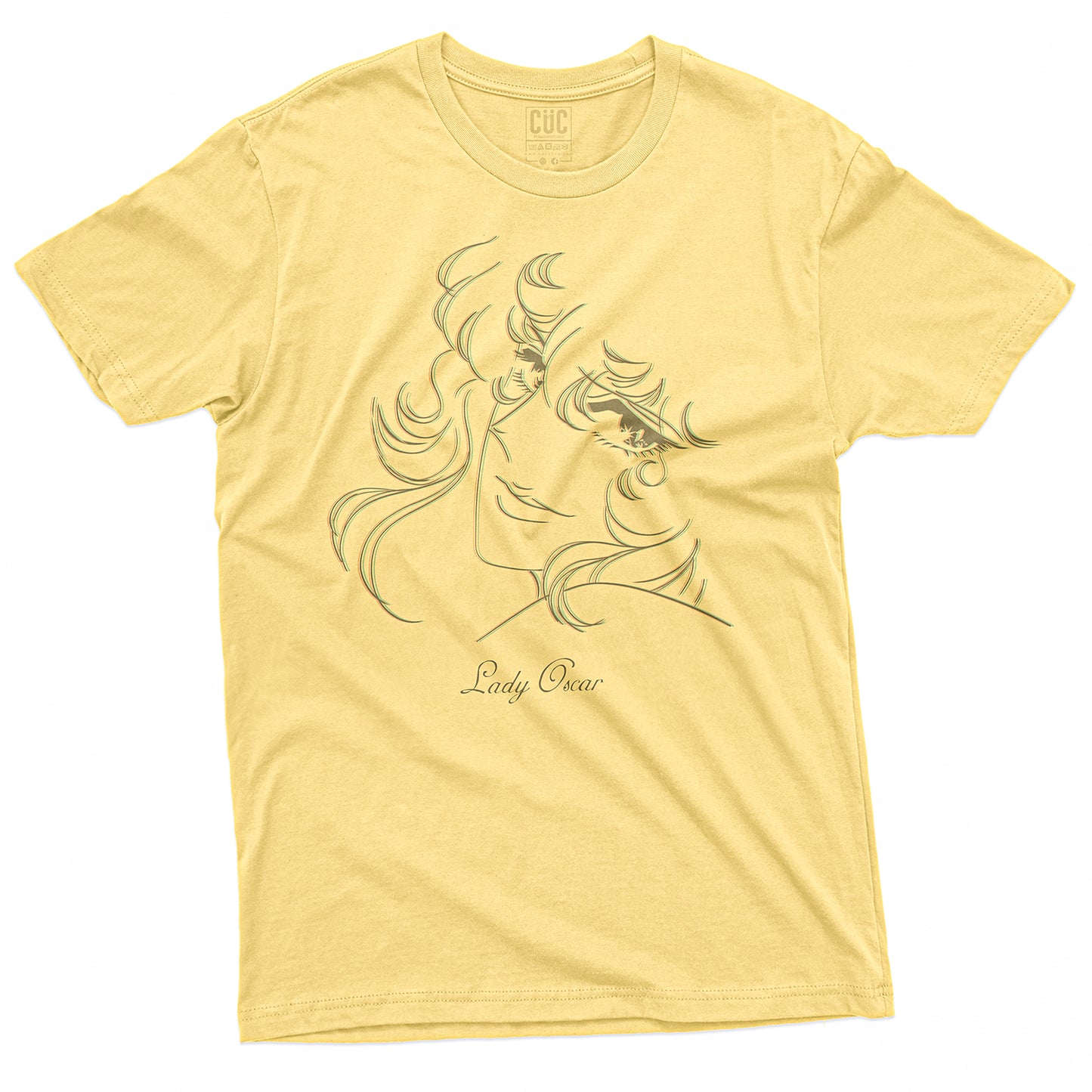 CUC T-Shirt LADY OSCAR - Essential - Cartoni 80 #chooseurcolor