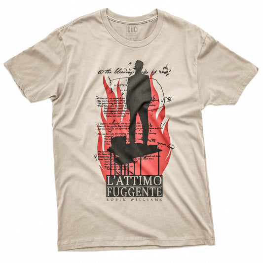 CUC T-Shirt O CAPITANO - L'attimo Fuggente - Cinema  #chooseurcolor