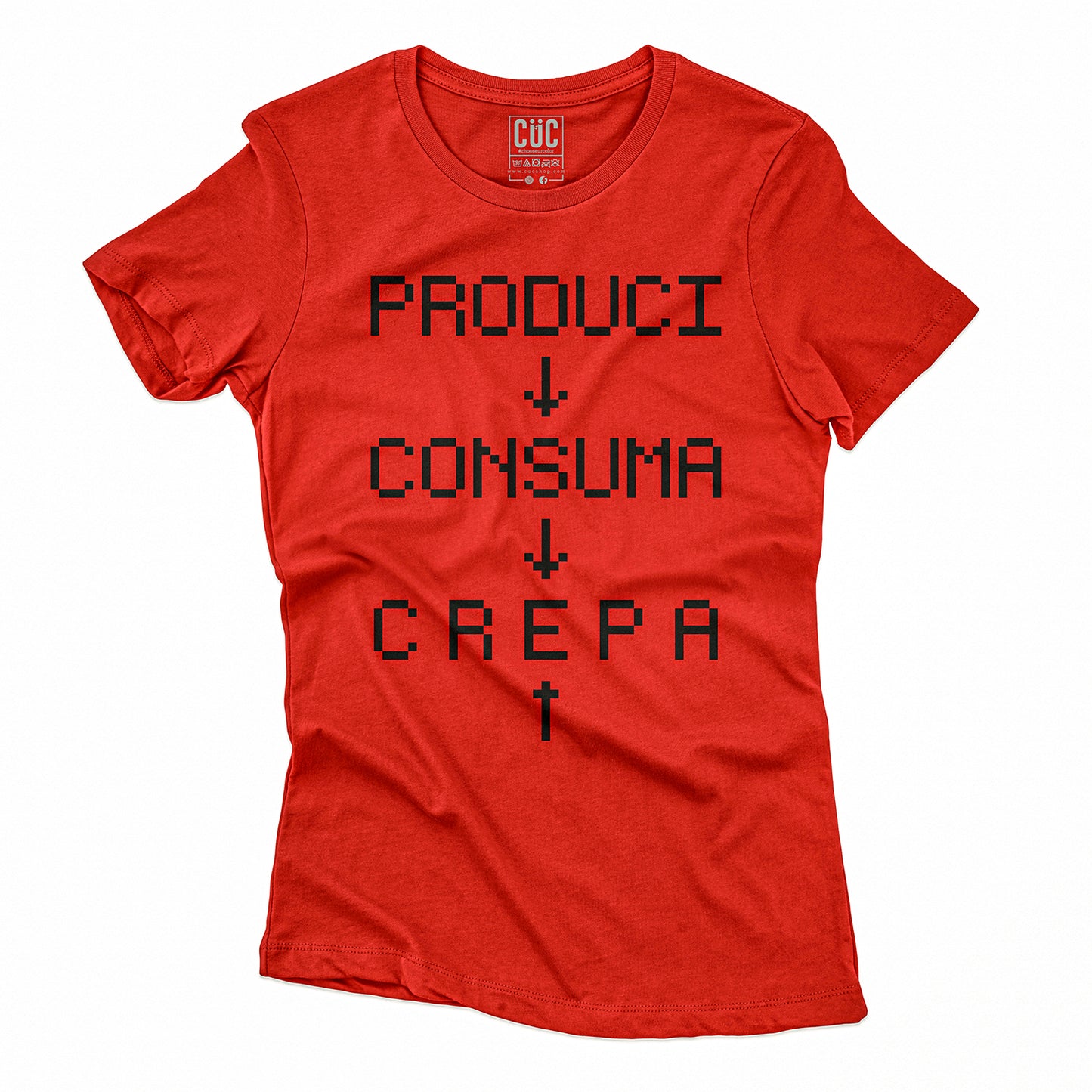 CUC T-Shirt PCC - Produci Consuma Crepa - CCCP #chooseurcolor