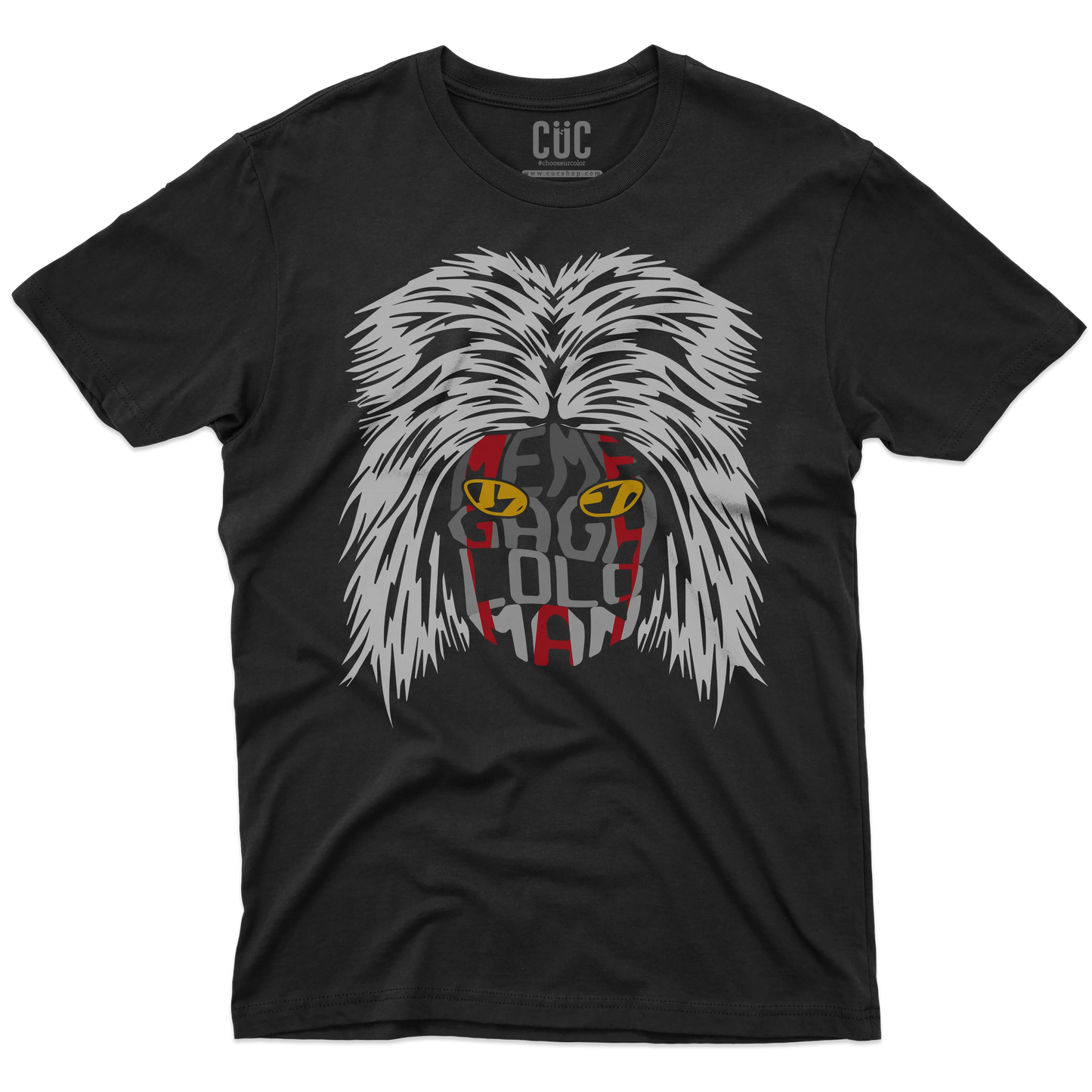 CUC T-SHIRT MEGALOMAN SIGLA - Anni 80 - #chooseurcolor