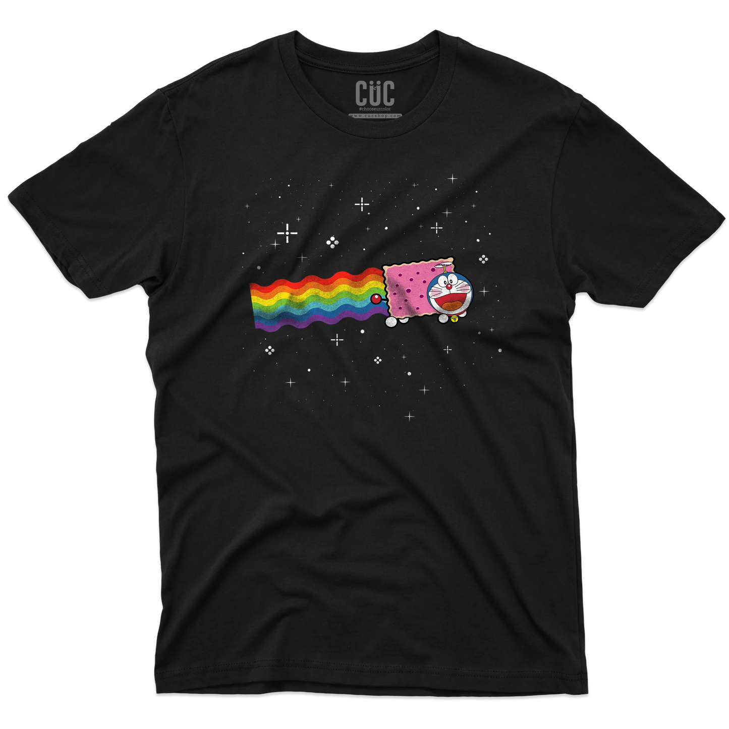 CUC T-SHIRT Nyan Doraemon - ANIME MANGA - Divertente - Gif - #chooseurcolor