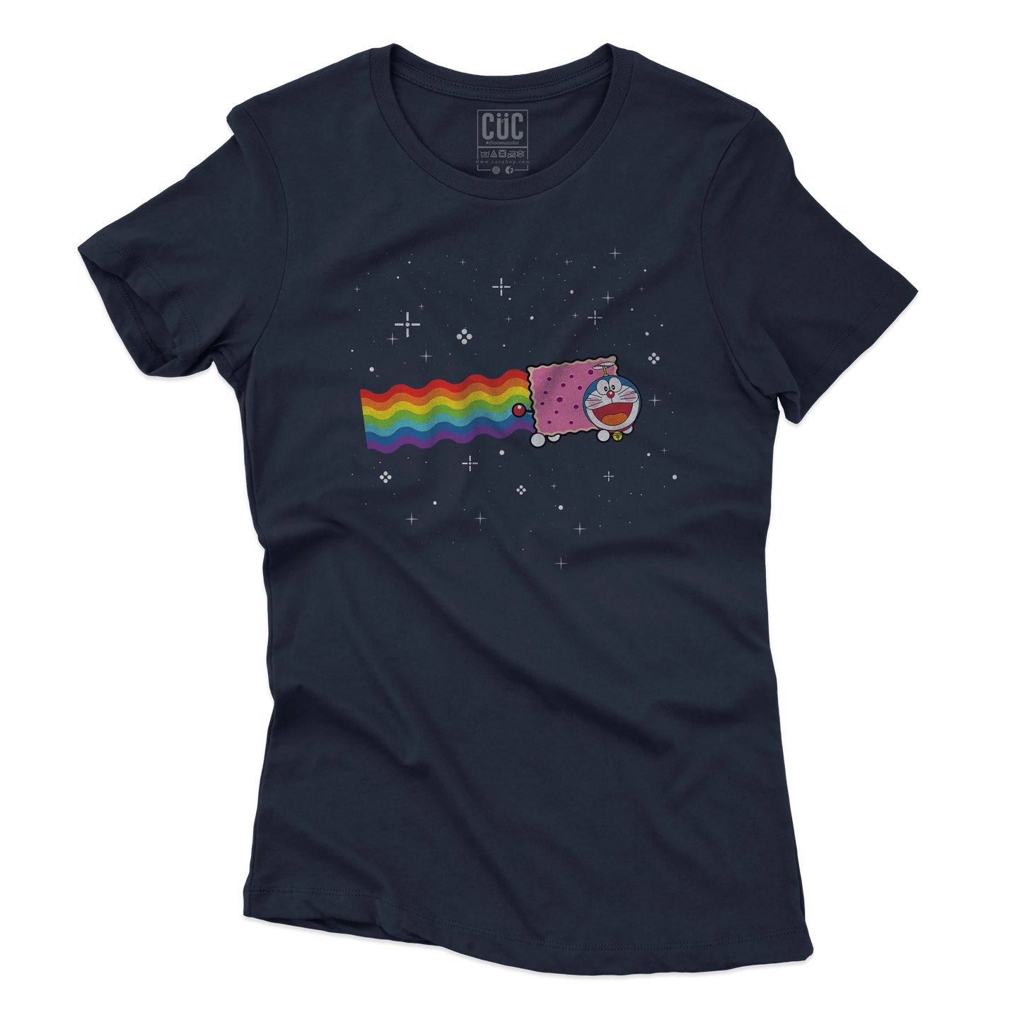 CUC T-SHIRT Nyan Doraemon - ANIME MANGA - Divertente - Gif - #chooseurcolor