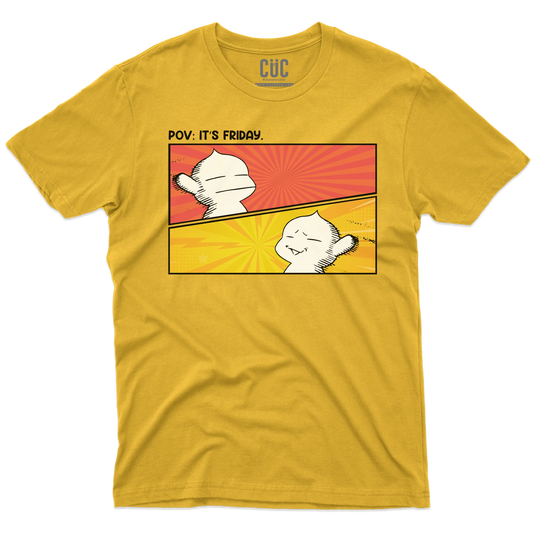 CUC T-SHIRT PUCK FRIDAY - ANIME MANGA - Berserk - Meme - Divertente -  #chooseurcolor