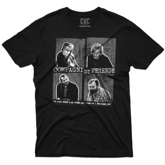 CUC T-SHIRT Compagni di merende - PERSONAGGI FAMOSI - UGIP - Crime - #chooseurcolor