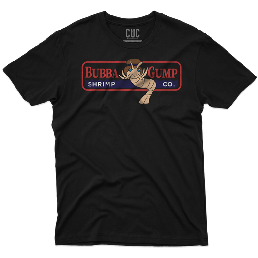 CUC T-SHIRT BUBBA GUMP GAMBERI - FILM - Shrimp - Forrest - Cult - #chooseurcolor
