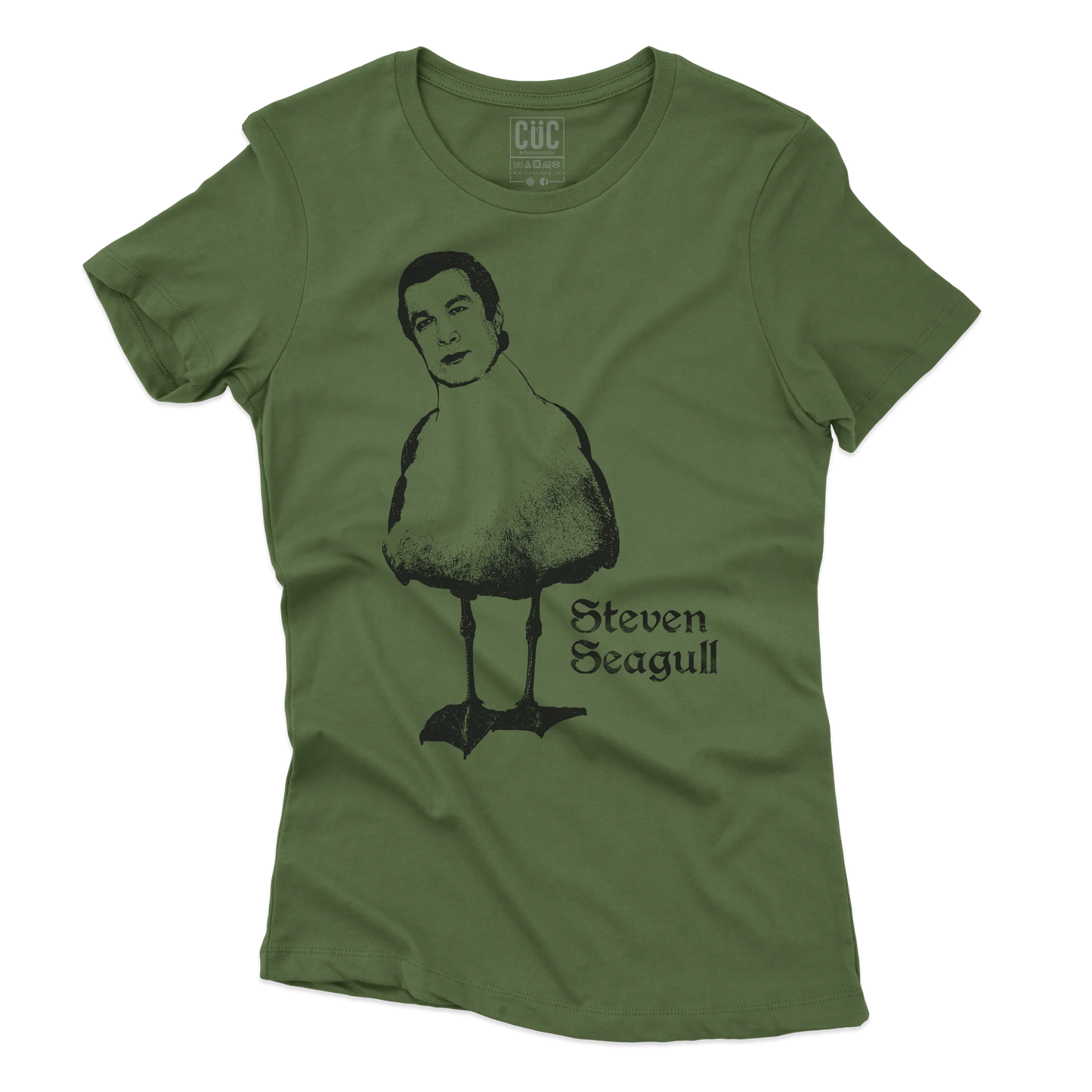 CUC T-SHIRT STEVEN SEAGULL - PERSONAGGI FAMOSI - Divertente - FILM - CINEMA - SEAGAL - #chooseurcolor