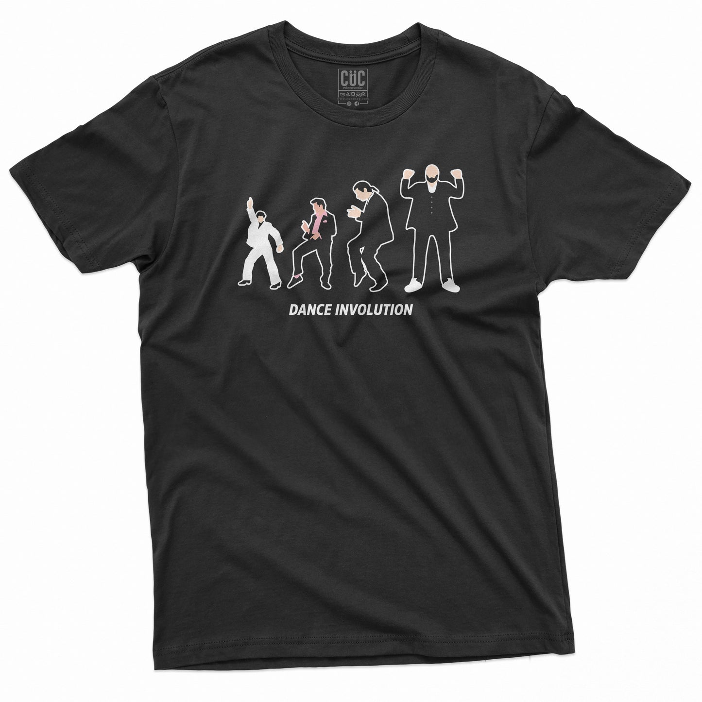 CUC T-Shirt DANCE INVOLUTION - J Travolta Sanremo2024 - Ballo del Qua Qua - trash #chooseurcolor