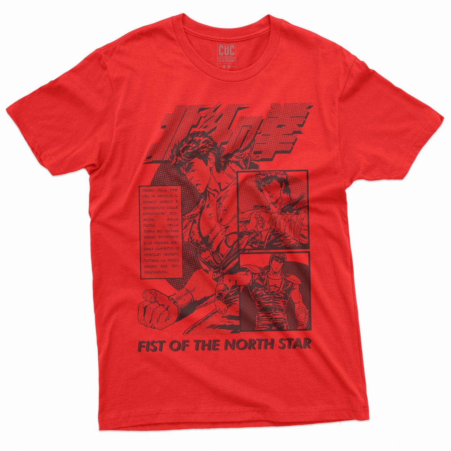 CUC T-Shirt KEN - incipit sigla manga Sette stelle #chooseurcolor