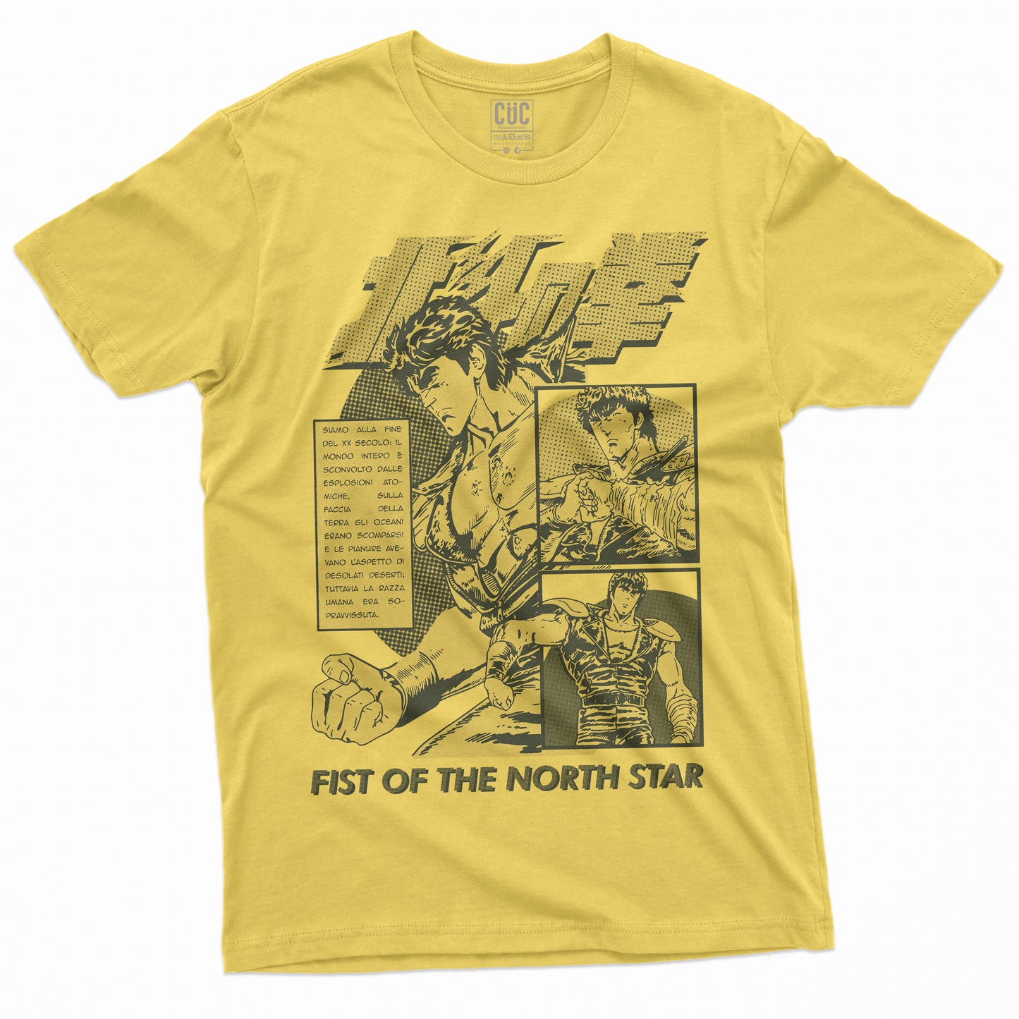 CUC T-Shirt KEN - incipit sigla manga Sette stelle #chooseurcolor