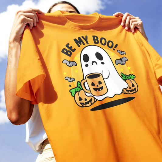 CUC T-Shirt Boo Kawaii Halloween Regalo Divertente Zucche Pipistrelli #chooseurcolor
