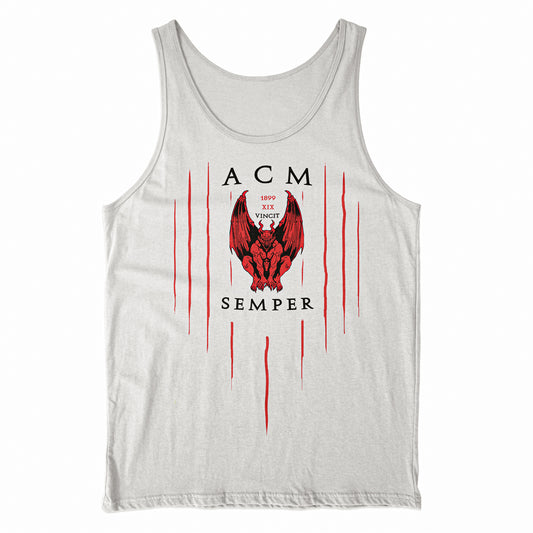 Canotta ACM SEMPER White - Milanista - Calcio #chooseurcolor