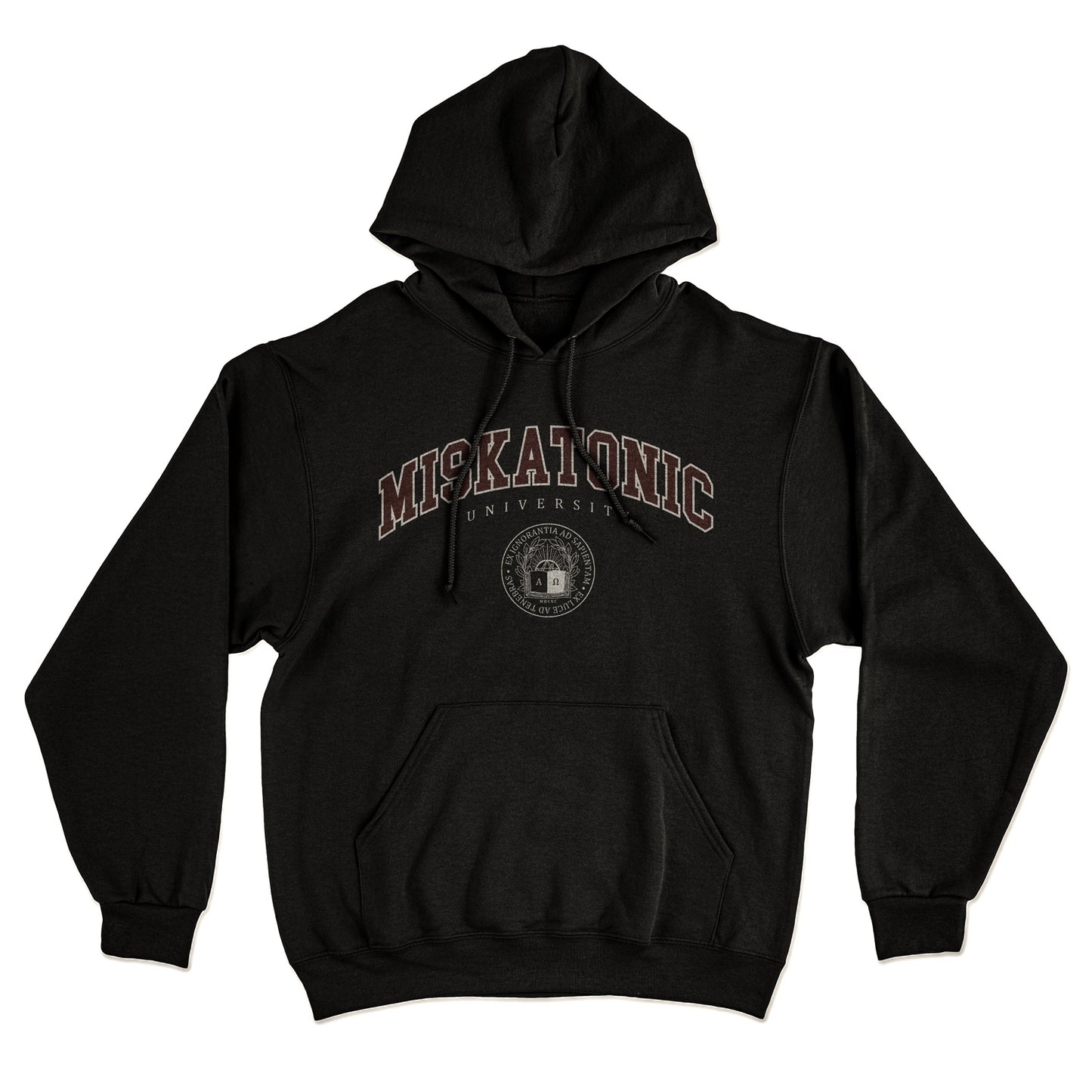 Felpa Cappuccio MISKATONIC - University - Lovecraft #chooseurcolor