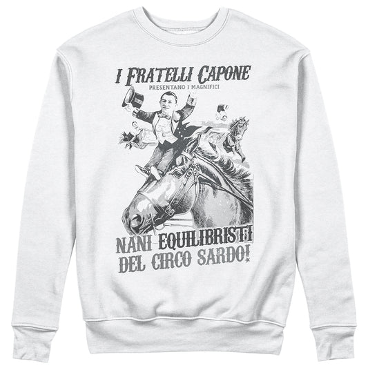 CUC Felpa Girocollo FRATELLI CAPONE - Tv - Cult #chooseurcolor