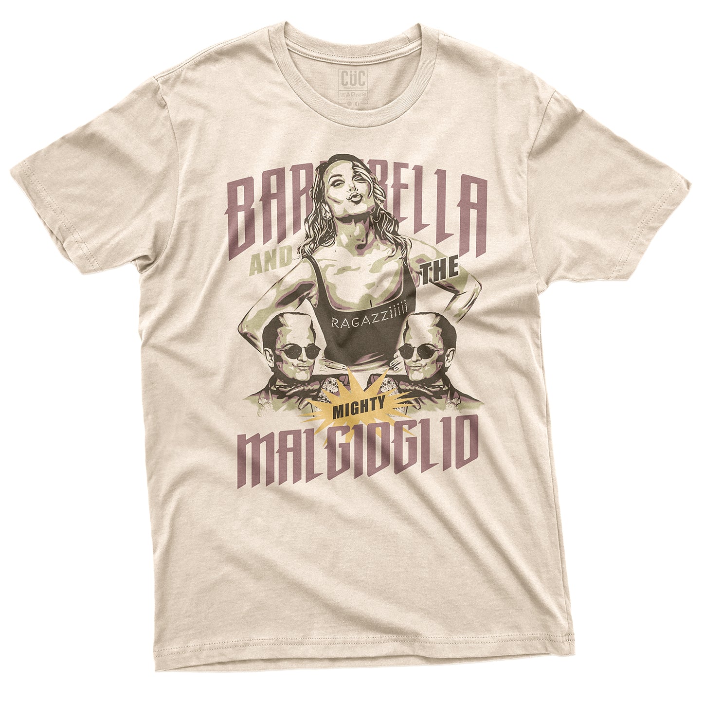 CUC T-Shirt BARBARELLA - Mighty Malgioglio - Trash Italiano - #chooseurcolor