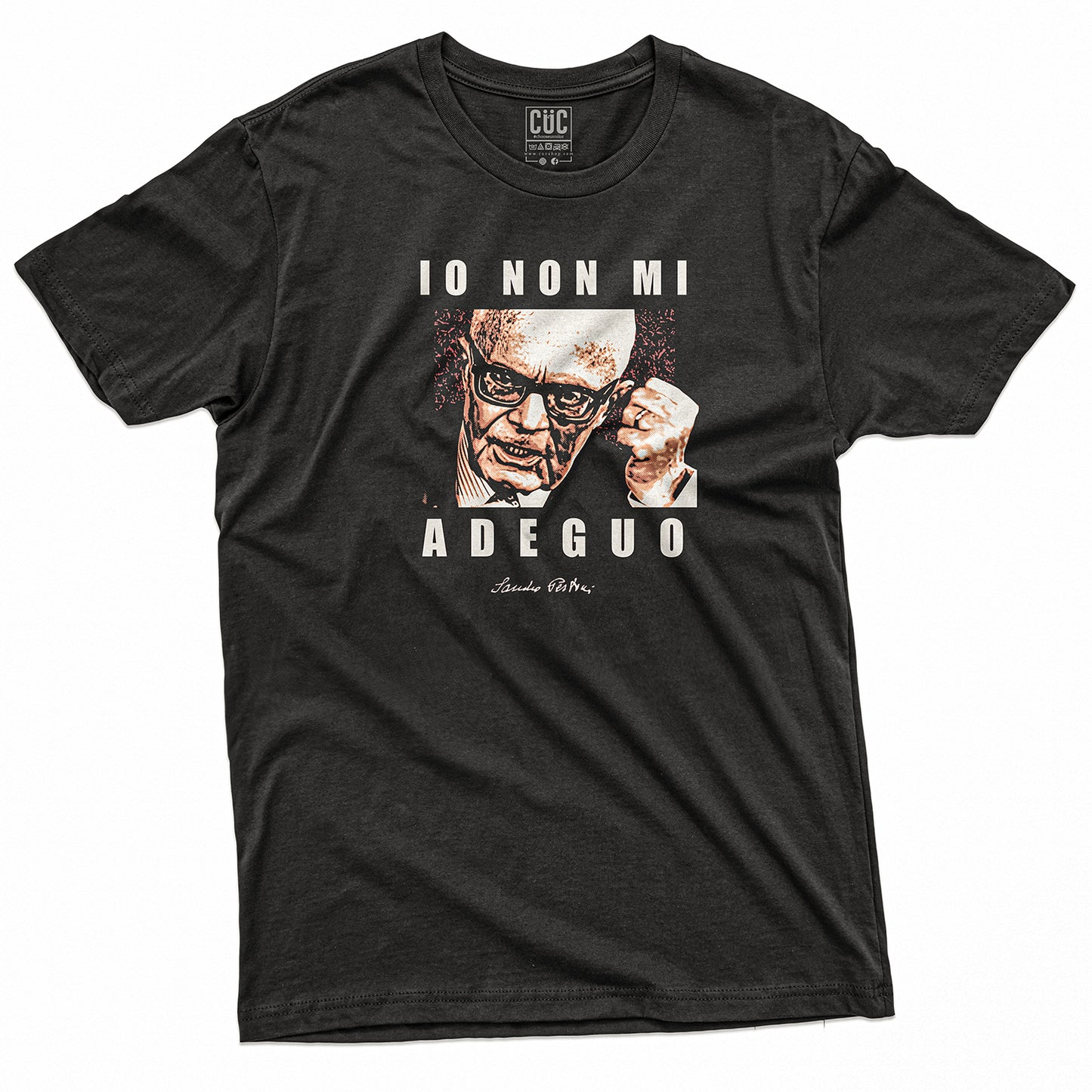 CUC T-Shirt PERTINI - Presidente #chooseurcolor