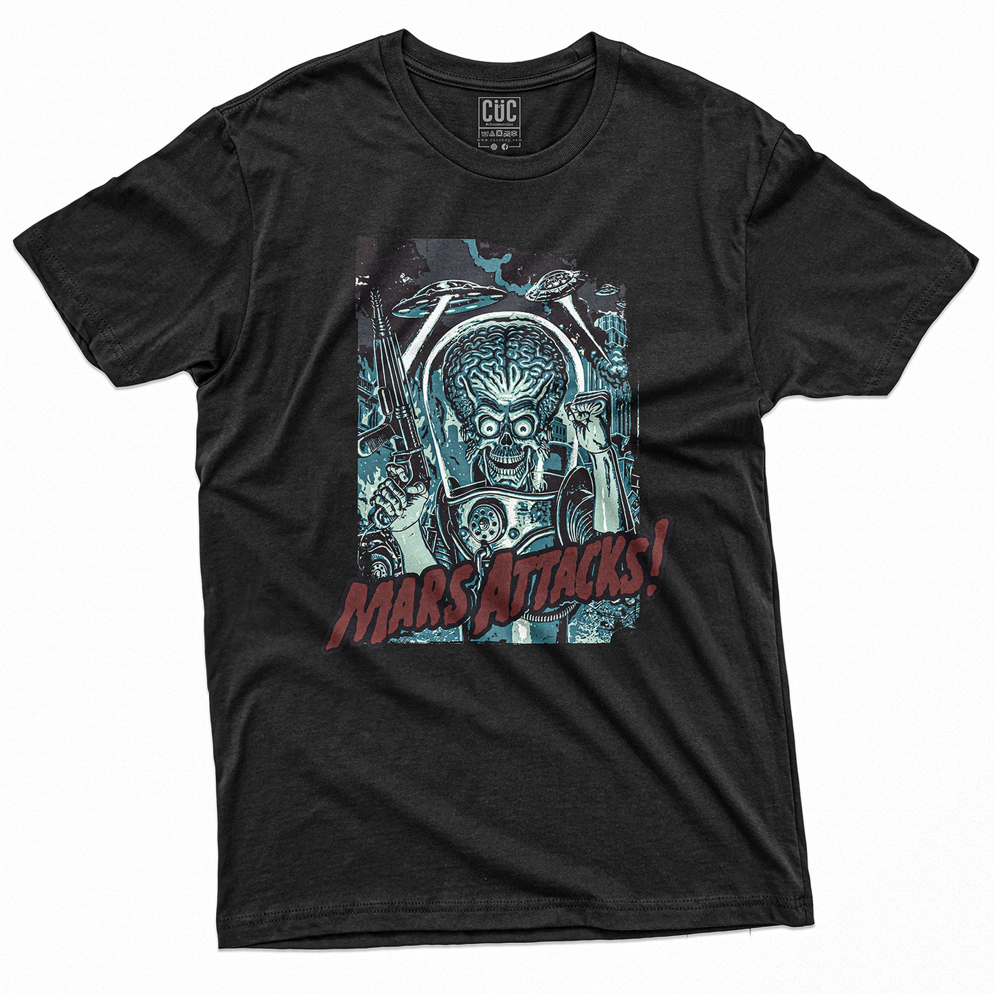 CUC T-Shirt MARS ATTACKS! - Movie #chooseurcolor