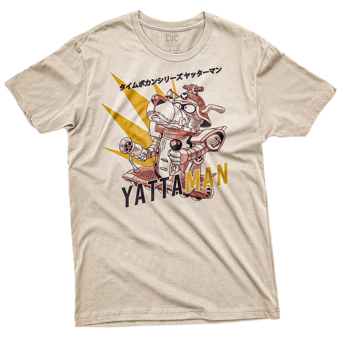 CUC T-Shirt YATTAMAN - Cartoni anni 80 #chooseurcolor