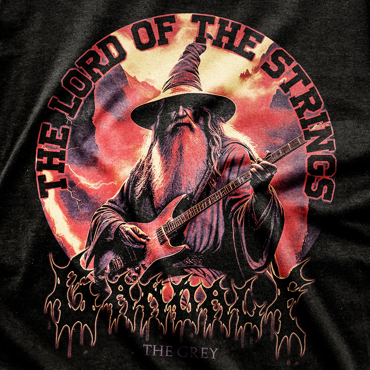 CUC T-Shirt THE GREY ROCK - The Lord of the Strings - #chooseurcolor
