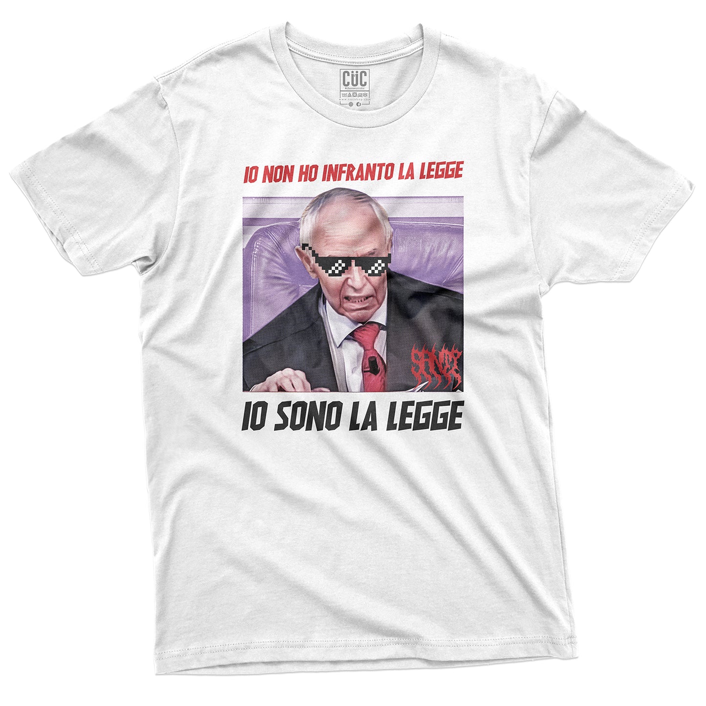 CUC T-Shirt JUDGE SANTI - Forvm - Tv - Dredd #chooseurcolor