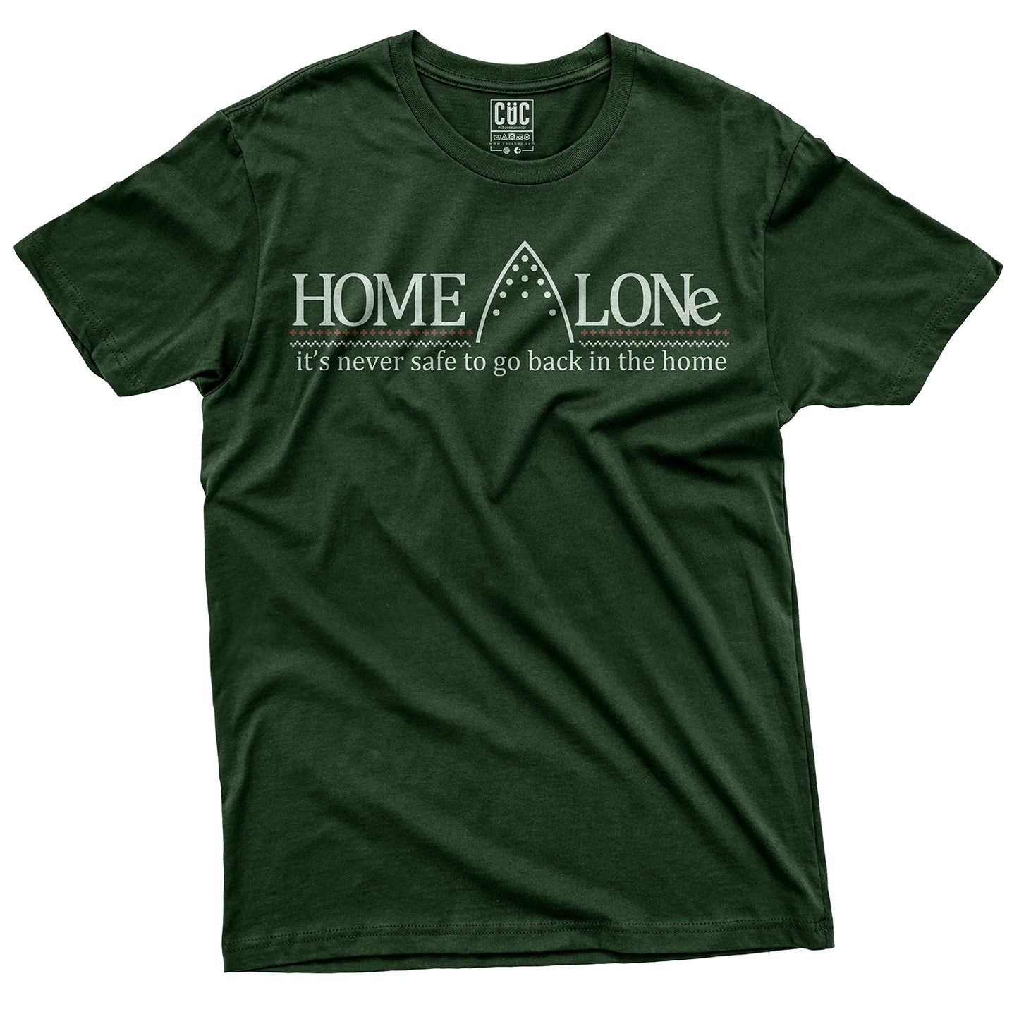 CUC T-Shirt HOME ALONE JAWS - Lo squalo - Natale #chooseurcolor