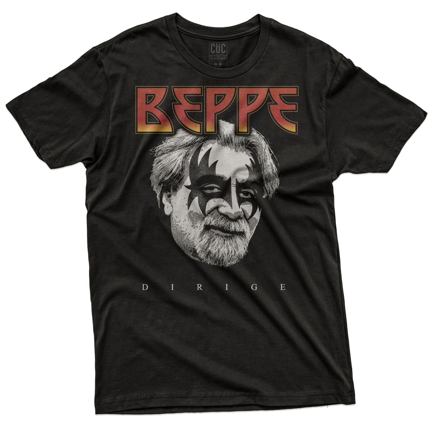 CUC T-Shirt BEPPE KISS - Sanremo - Destroyer #chooseurcolor