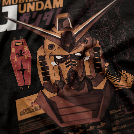 CUC T-Shirt GUNDAM DARK - Manga - Anime Cult #chooseurcolor