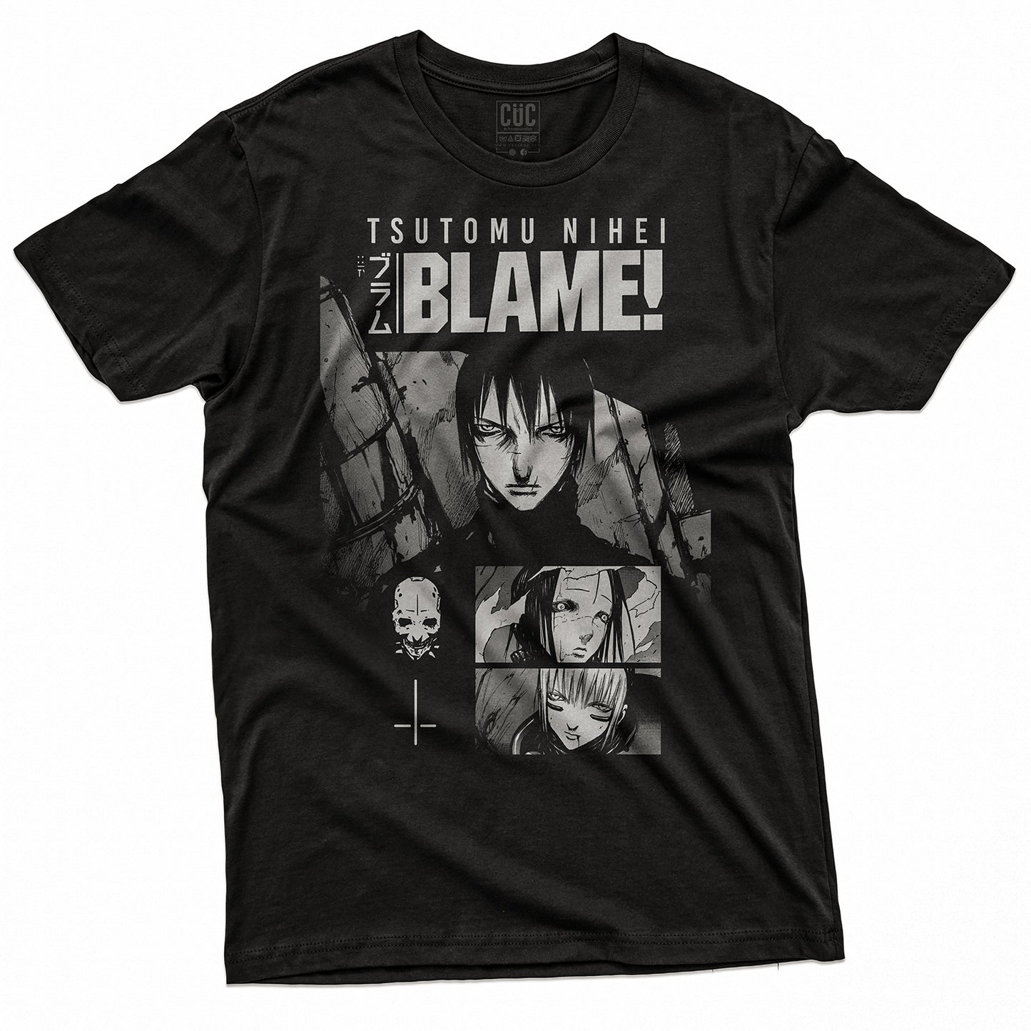 CUC T-Shirt BLAME! DARK - Tsutomu Nihei - Manga #chooseurcolor
