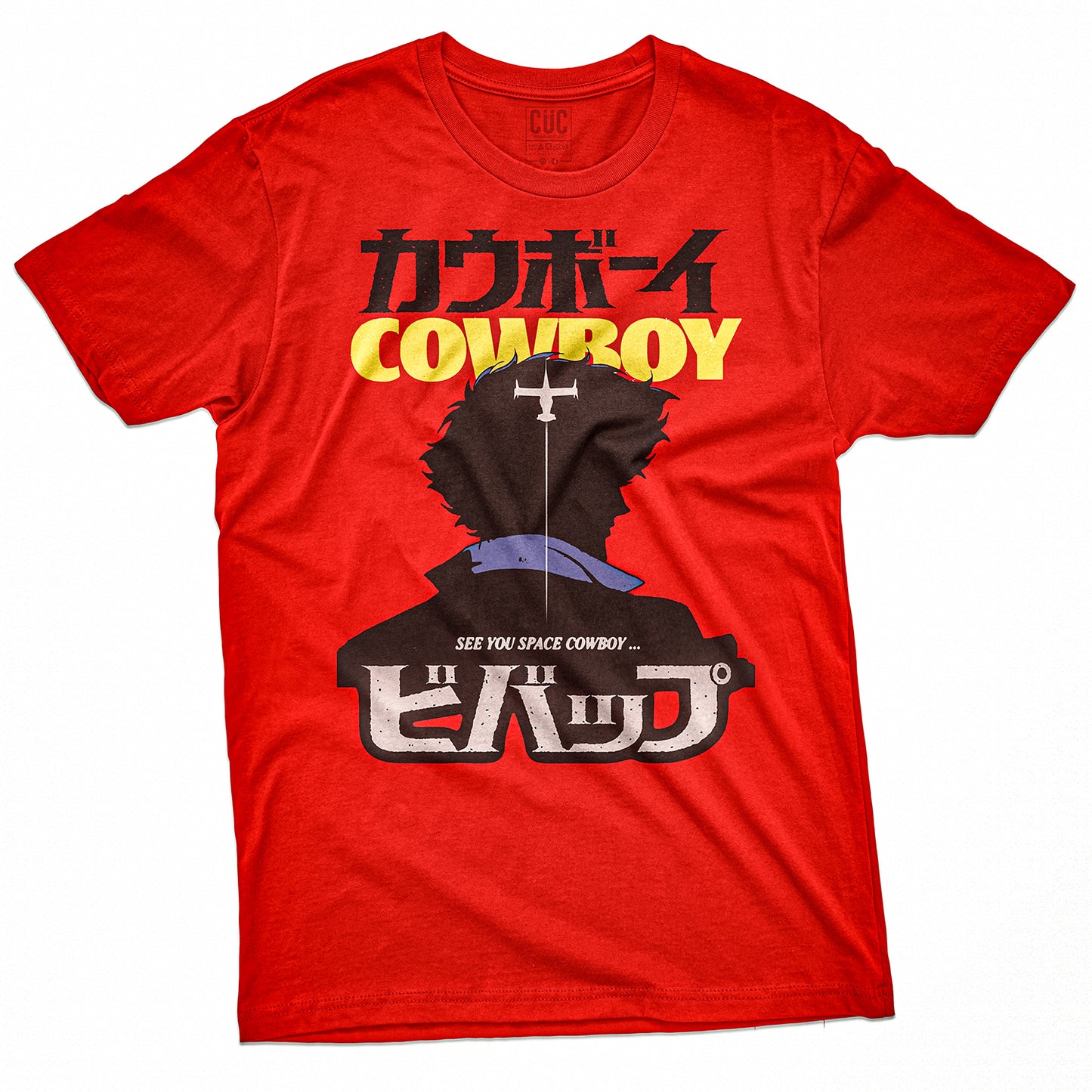 CUC T-Shirt SPACE COWBOY - Cowboy B bop - Anime #chooseurcolor