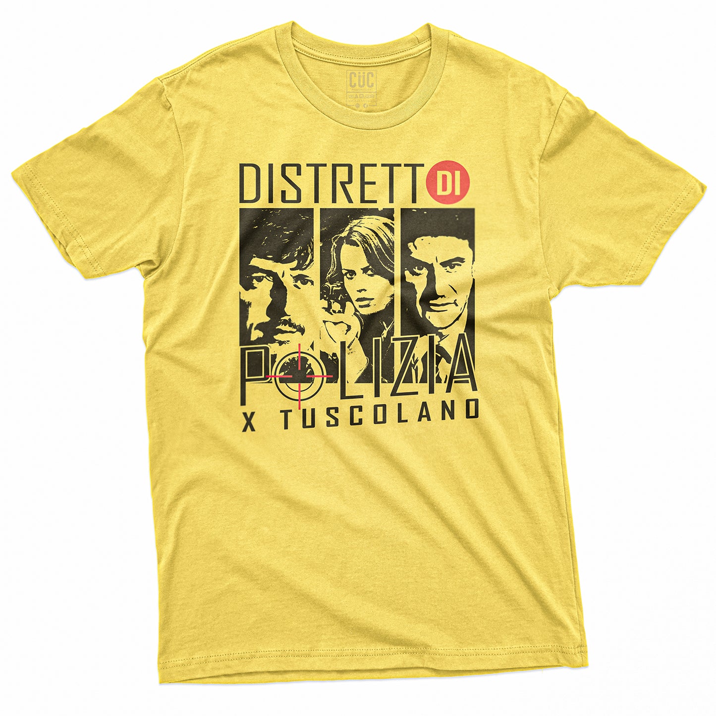CUC T-Shirt X TUSCOLANO - Distretto di Polizia - #chooseurcolor