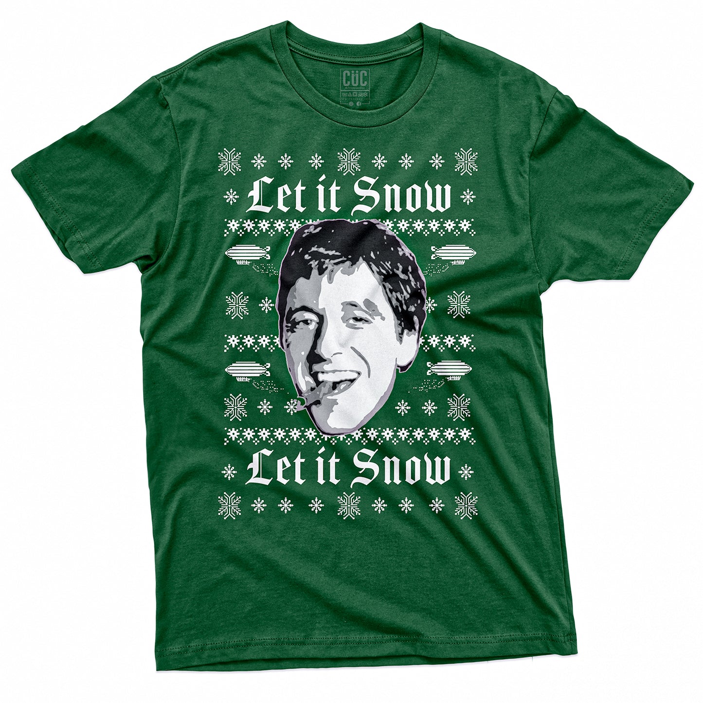 CUC T-Shirt SCARFACE CHRISTMAS - Natale - #chooseurcolor