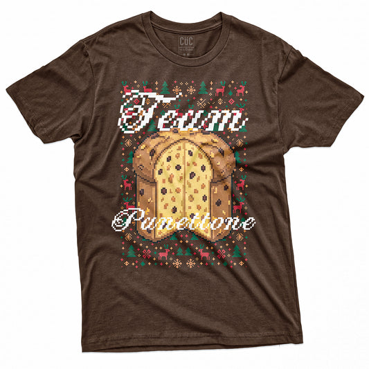 CUC T-Shirt TEAM PANETTONE - Natale - #chooseurcolor