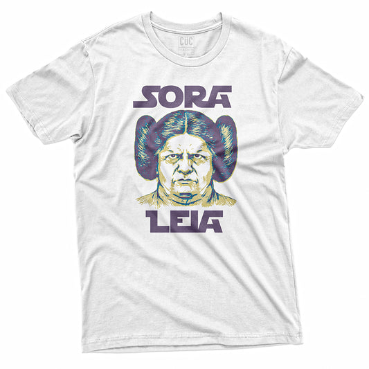 CUC T-Shirt SORA LEIA - Divertente - Mash Up #chooseurcolor