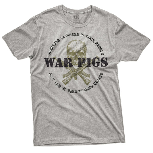 T-SHIRT CUC WAR PIGS legacy - HeavyMetal #chooseurcolor
