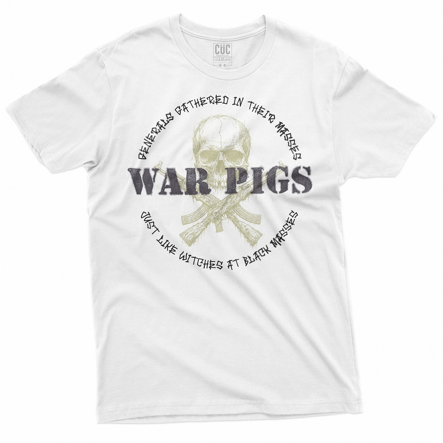 T-SHIRT CUC WAR PIGS legacy - HeavyMetal #chooseurcolor