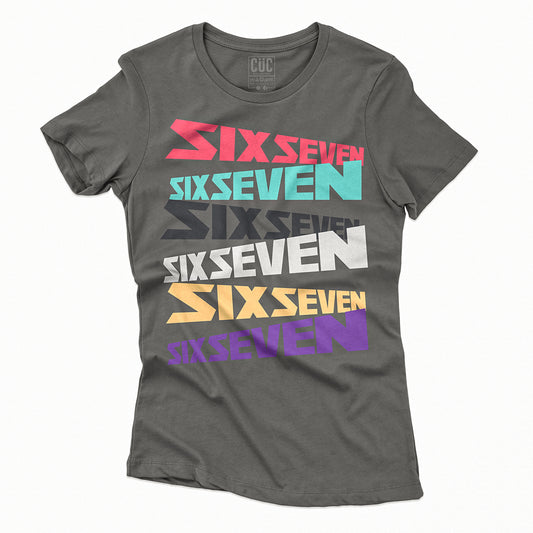 T-SHIRT CUC SIX SEVEN VIRAL - Divertente - #chooseurcolor