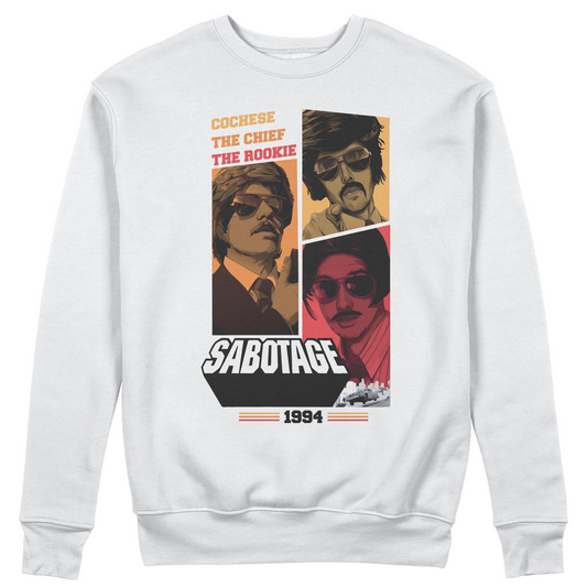 Felpa Girocollo SABOTAGE - musica anni 90 - masterpiece #chooseurcolor