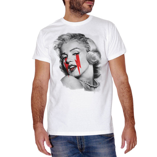 Lavender T-Shirt Marilyn Monroe Vintage Star Black And White - POLITICA CucShop