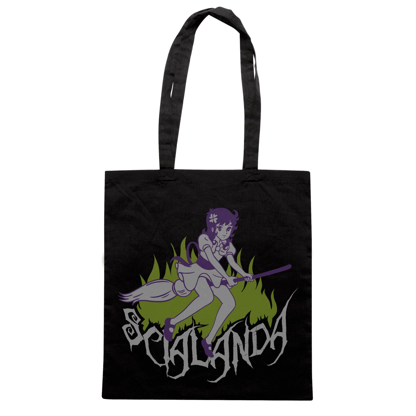 CUC - BAG - SCIALANDA BLACK - Bia- La Sfida della Magia - Cartoon anni 80 - #ChooseUrColor - CUC chooseurcolor