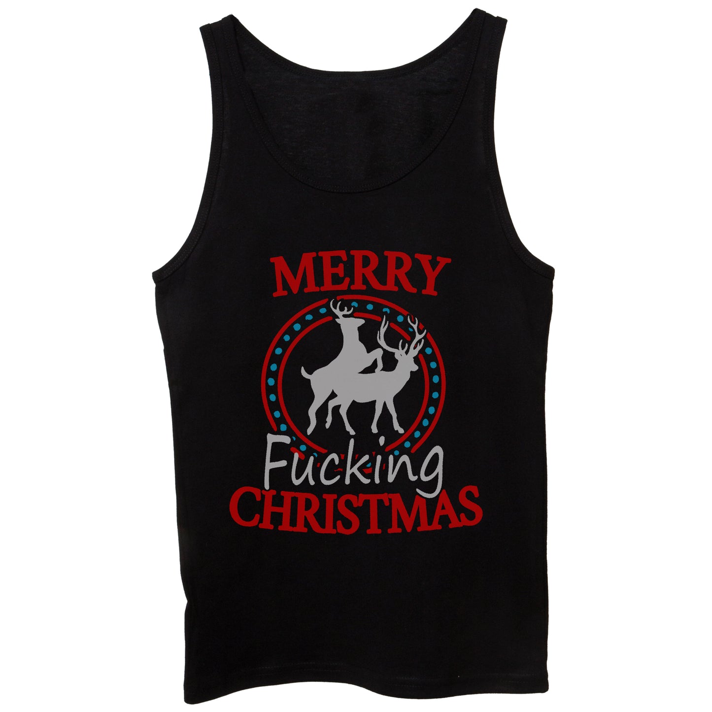 Canotta CUC - MERRY FUCKING CHRISTMAS - DIVERTENTE #ChooseUrColor - CUC chooseurcolor