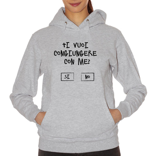 Gray Felpa Cappuccio Congiunti Domanda Divertente Lockdown - Social Choose ur color CucShop