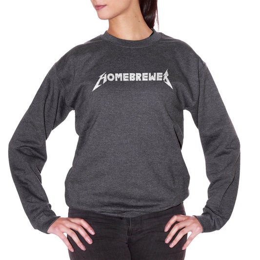 Dim Gray Felpa Girocollo Homebrewer Birra Craft Beer Bevute - Funny Choose ur Color CucShop